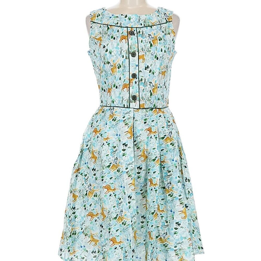 NWT Retrolicious Deer Dress - Picture 3 of 6